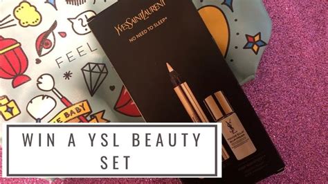 ysl no need to sleep set|Win a YSL No Need to Sleep beauty set .